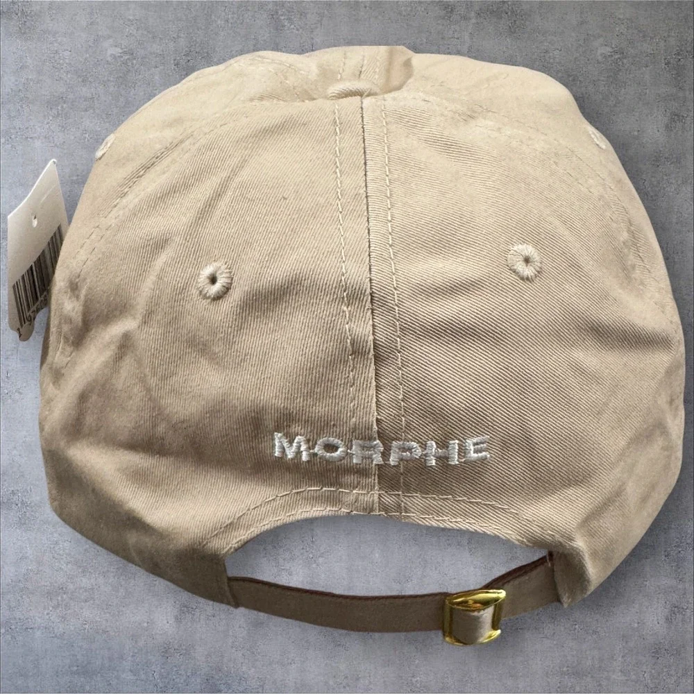Morphe Cosmetics Baseball Hat Tan Feeling Cheeky Embroidered Dad Cap Limited